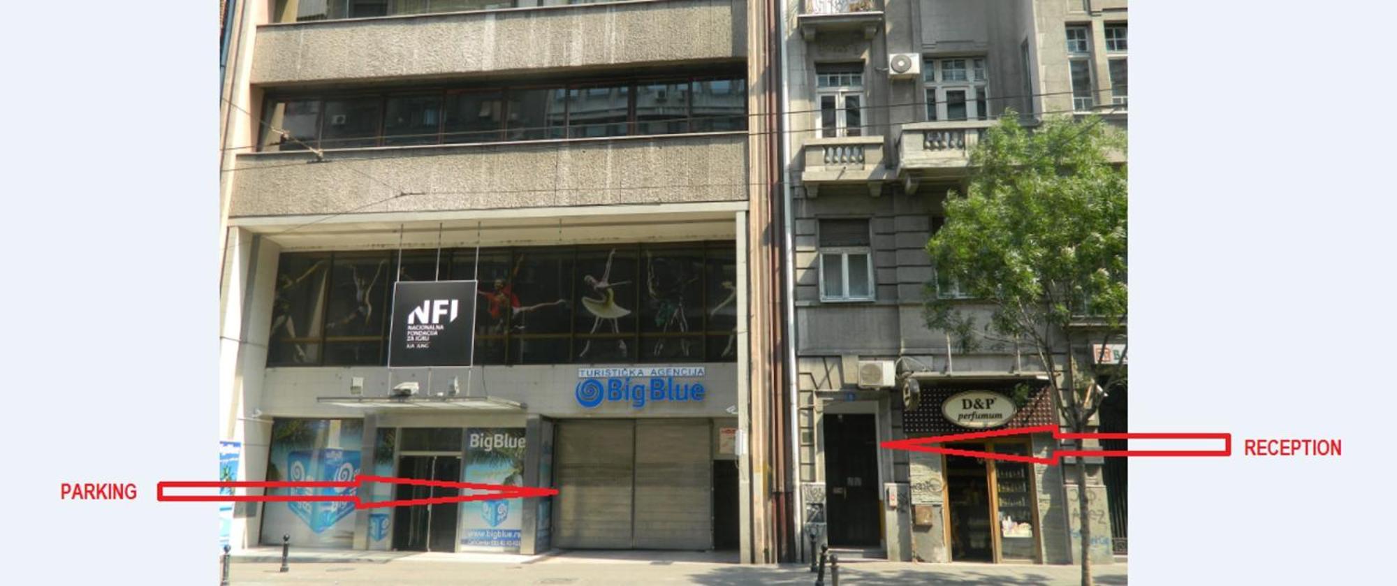 Appartamento Authentic Belgrade Centre - Split Level Loft With Patio In Courtyard Esterno foto